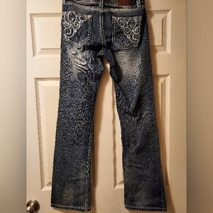 Ladies Cowgirl Up Boot Cut Jean's Size 30/36